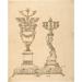 Designs for Two Candelabras and a Pedestal Poster Print by Anonymous French 19th century Date: 19th century Medium: Pen and brown ink Dimensions: sheet: 10 1/8 x 8 1/4 in. (18 x 24)