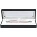 Pilot Retractable Fountain Pen Champagne with Rhodium Accents Medium.