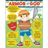 CD-114291 - Armor of God Chart by Carson Dellosa