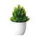 Wajingren Artificial Bonsai Artificial Potted Plant Fake Bonsai Table Simulation Decor for Home Office Hotel