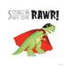 Super Rawr! Poster Print by Seven Trees Design Seven Trees Design (18 x 18) # ST792