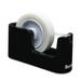 Heavy Duty Weighted Desktop Tape Dispenser With One Roll Of Tape 1 And 3 Cores Abs Black | Bundle of 10 Each