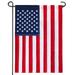 Anley American Garden Flag Embroidered Stars United States Yard Flags USA Flags - 18 x 12.5 Inch