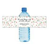 The Good Things in Life Are Better With You Wedding Water Bottle labels Engagement Party Birthday