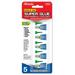 BAZIC Super Glue Gel 0.5g Clear No Run Fast Dry Adhesive (5/Pack) 1-Pack