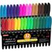 Dry Erase Markers Shuttle Art 32 Pack 16 Colors Whiteboard Markers Fine Tip Dry Erase Markers for Kids Perfect For Writing on Whiteboards Dry-Erase Boards Mirrors Calender for School Supplies