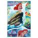 Disney The Little Mermaid - 30th Anniversary Wall Poster 14.725 x 22.375 Framed
