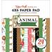 Echo Park Double-Sided Paper Pad 6 X6 24/Pkg-Animal Kingdom