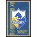 San Diego Chargers - Retro Logo 14 Laminated & Framed Poster Print (22 x 34)