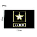 Dtydtpe Black US Army Gold Star Active Duty Veteran Vet One Army Strong Flag 3 x5 Graduation Banner 2022 Flag Pole Lights Solar Powe 30 Ft Pole Mini Flags for outside Easter Jets Flag with Pole