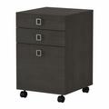 Bush Business Furniture Echo 3 Drawer Mobile File Cabinet Charcoal Maple (KI60301-03)