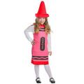 Dress Up America Red Crayon Costume Large - Age 12 to 14