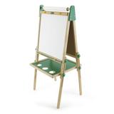 Crayola Kids Dual Sided Wooden Art Easel with Chalk and Dry Erase Markers