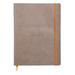 Rhodia Rhodiarama Softcover Notebook - 80 Lined Sheets - 9 3/4 x 7 1/2 - Taupe