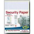 Laser Print Security Paper (SGP-2-R) with Single Perf Blue/Canary 21-lb 2-Part Carbonless 8.5 x 11 2500 SHEETS / CASE (10 PACKS) YIELDS 1250 SETS