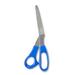 Stainless Steel Shears 8-1/2 Bent Blue Handle Each | Bundle of 5