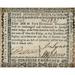 500 Dollar Note C1781. /Namerican Note For 500 Dollars Issued By The Treasury Of Virginia C1781. Poster Print by (24 x 36)