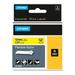 DYMO Rhino Flexible Nylon Industrial Label Tape 0.5 x 11.5 ft Yellow/Black Print