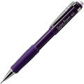 Pentel Twist-Erase III Mechanical Pencils - #2 Lead - 0.5 mm Lead Diameter - Refillable - Black Lead - Violet Barrel - 1 Each | Bundle of 5 Each