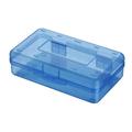 Oalirro Pencil Box Assorted Colors Plastic Crayon Box Pencil Cases Clear Pencil Case Plastic Pencil Case Plastic Pencil Box Crayon Box Storage Hard Pencil Case Large Pencil Box