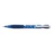 Pentel Icy Mechanical Pencil 0.7 mm HB (#2.5) Black Lead Transparent Blue Barrel Dozen Each