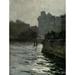 Familiar London 1904 Old River Wall Chelsea Poster Print by Rose Barton (24 x 36)