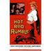 Hot Rod Rumble Poster Movie C 11 x 17 Inches - 28cm x 44cm Richard Hartunian Leigh Snowden Wright King Brett Halsey Joey Forman