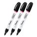 Sharpie Oil-Based Paint Marker Medium Point Black Ink Pack of 3