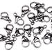 304 Stainless Steel Lobster Claw Clasps Size 15x9x4mm for Jewelry Making Findings Value Pack 20 Pcs/Bag