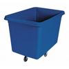 Rubbermaid Commercial Cube Truck HDPE Blue 8.0 cu. ft. FG460800DBLUE