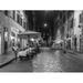 Sidewalk cafe on narrow streets of Rome Italy Poster Print by Assaf Frank (18 x 24)