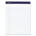 Legal Ruled Pads Narrow Rule 50 White 8.5 X 11.75 Sheets 4/pack | Bundle of 10 Packs