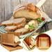 Kitchen Appliances Clearance Bread Cutting Plate Cutting Board Bread Crumb Collection Plate Foldable Bread Slicing