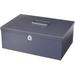ProSource TS814-3L Cash Box 11-1/2 L x 7-5/8 W x 4-3/8 H in Exterior Keyed Lock 6-Compartment
