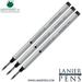 Lanier Combo Pack - 3 Pack - Monteverde Rollerball M22 Paste Ink Refill Compatible with most Montblanc Style Rollerball Pens - Black (Fine Tip 0.6mm)