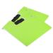 Uxcell Folding Clipboards Hardboard Low Profile Clip Vertical 12.2x9.3 Inch A4 Letter Size Green Pack of 2