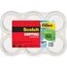 Scotch-1PK Greener Commercial Grade Packaging Tape 3 Core 1.88 X 49.2 Yds Clear 6/Pack