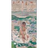 The Dream of the Shepherd (8 x 10) Poster Print by Ferdinand Hodler (8 x 10) (8 x 10)