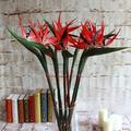 Limei Artificial Bird of Paradise Flowers Rubber Strelitzia 24.8 Long Stem Flower Suitable for DIY Home Decor Party Theme Display
