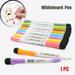 Magnetic Whiteboard Pen Writing Drawing Erasable Board Marker Office Supplies Black Plastic