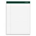 Double Docket Ruled Pads Narrow Rule 100 White 8.5 X 11.75 Sheets 4/pack | Bundle of 10 Packs