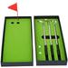 Golf Pen Golf Balls Set Mini Desktop Golf Ball Pen Gift Golf Pens Set Mini Golf Pens and Flag Gift Box Stationery Decorations for Golfers Fans