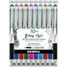 Zebra Pen Z-Grip Flight Retractable Pens - Bold Pen Point - 1.2 mm Pen Point Size - Retractable - Multi Gel-based Ink - Assorted Plastic Barrel - 10 / Pack | Bundle of 5 Packs