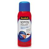 Scotch 6065 Spray Mount Artist s Adhesive 10.25 oz Repositionable Aerosol