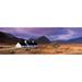 Panoramic Images Black Rock Cottage White Corries Glencoe Scotland Poster Print by Panoramic Images - 36 x 12