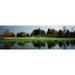 Pond in a golf course Westwood Golf Course Vienna Fairfax County Virginia USA Poster Print (18 x 6)