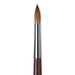 Da Vinci Kolinsky Red Oil Sable Brush - Round Long Handle Size 22