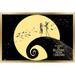 Disney Tim Burton s The Nightmare Before Christmas - Moonlight Wall Poster 22.375 x 34 Framed