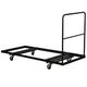 Flash Furniture Black Folding Table Dolly for 30 W x 72 D Rectangular Folding Tables