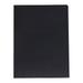 iOPQO Office Paper File Folder L-shaped File Cover Student Stationery Color A4 File Folder classification folder A4 folder black Black